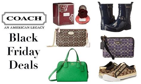 coach black friday handbags